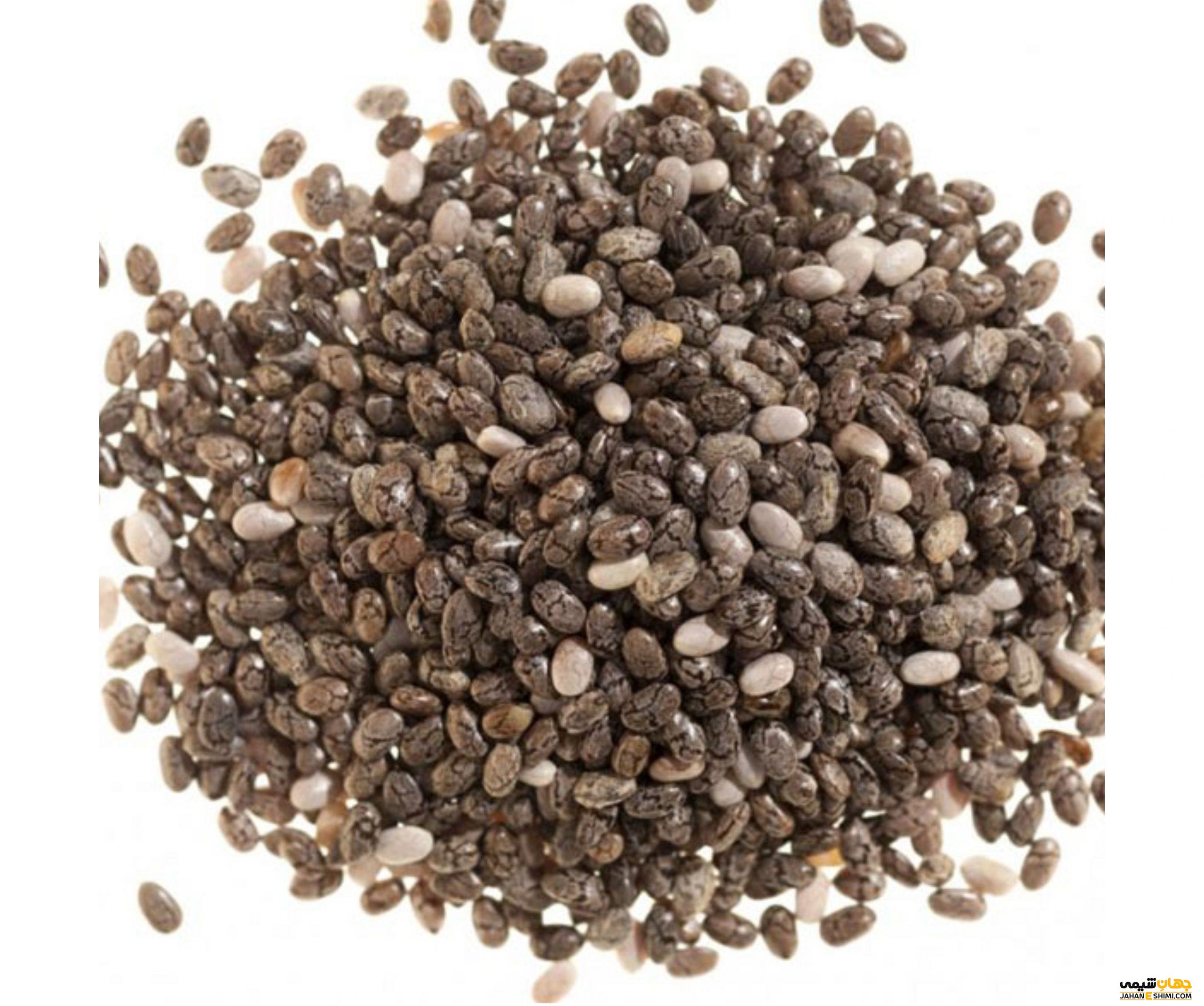 دانه چیا شسته شده